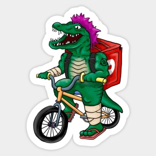 Punk Delivery Cocodrile Sticker